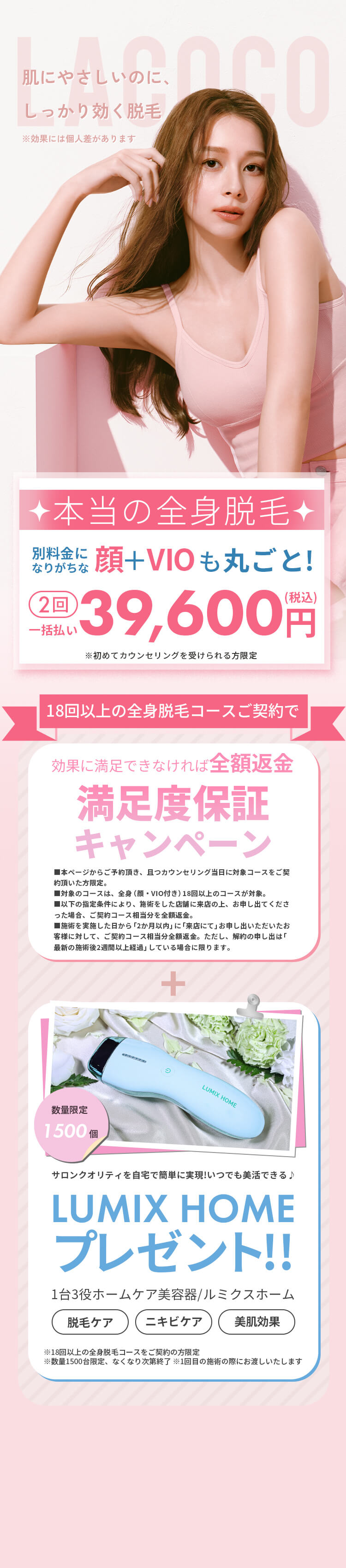 全身脱毛イメージ
